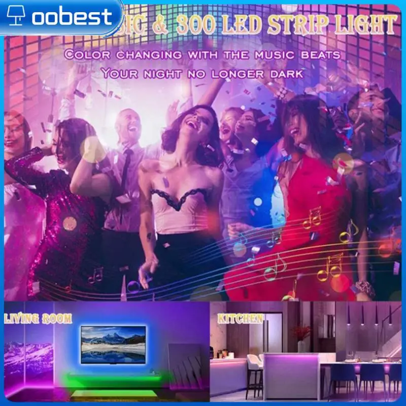 

Светодиодная лента 5050 RGB с Wi-Fi, 15 м