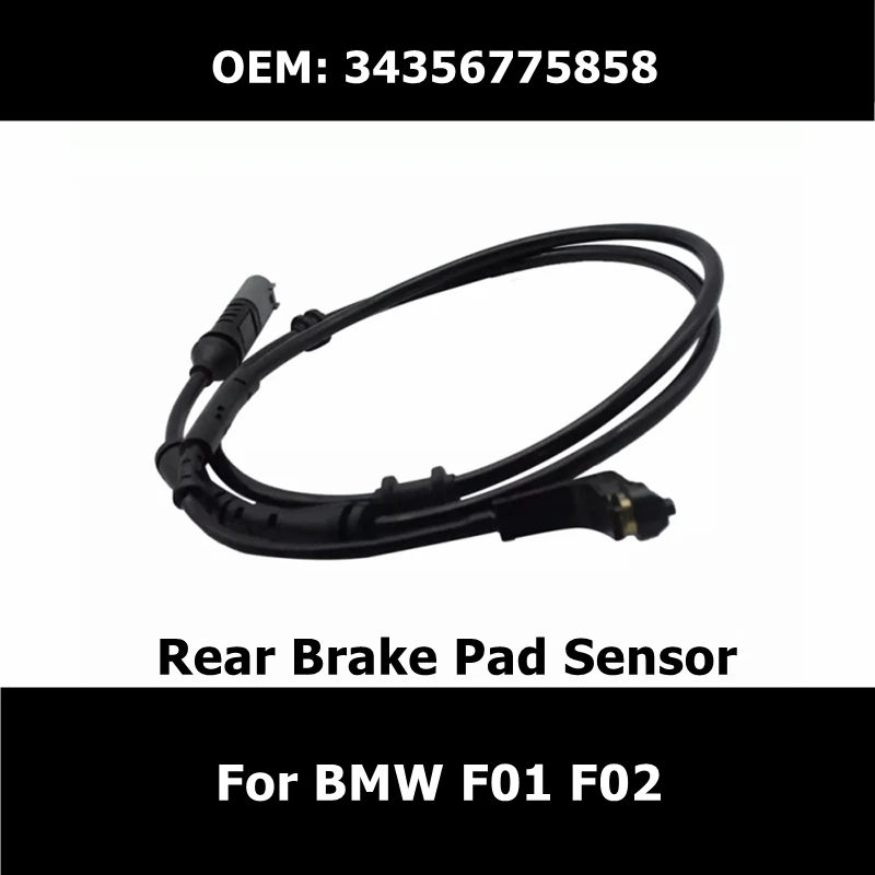 

34356775858 1 шт. датчик тормозной колодки для BMW F01 F02 автомобильные аксессуары контактная линия Предупреждение износа заднего тормоза