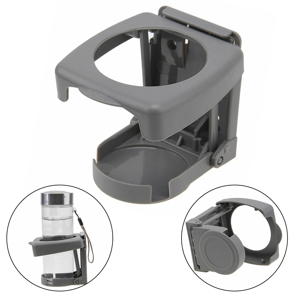 

1pcs Plastic 11 X 10 X 3cm Car SUV VAN Cup Holder Vehicle Folding Foldable Drink Bottle Can Stand Mount Car Accessories