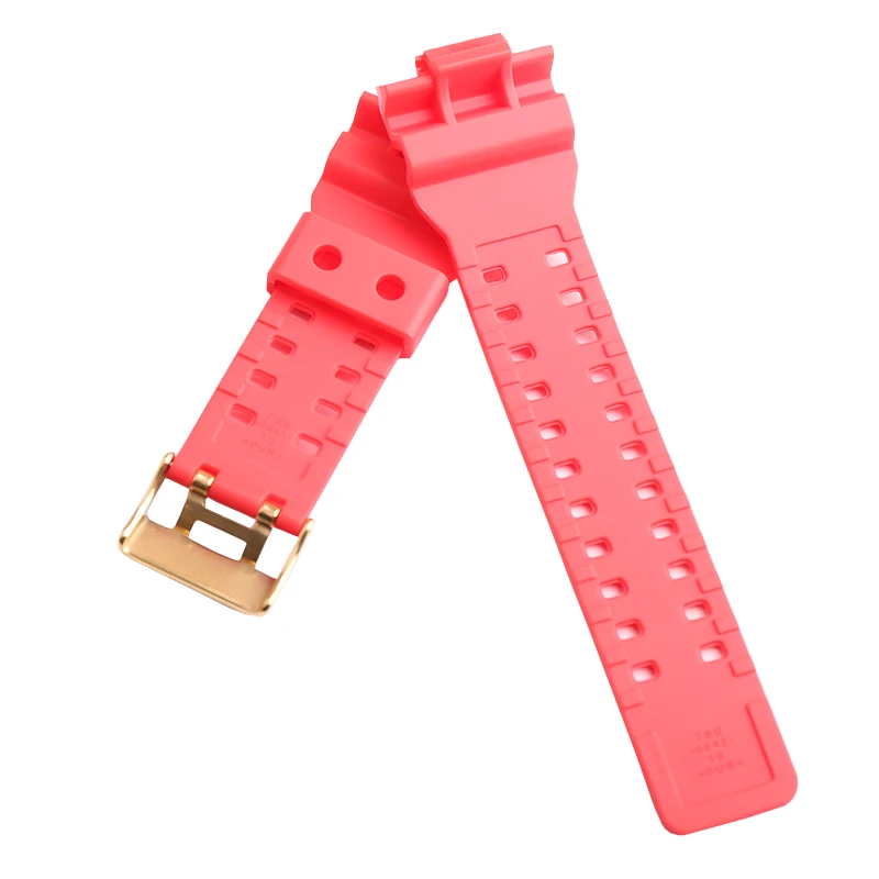 Resin strap case Suitable for Casio G-shock GA110 120 140 GA-110GB Men's Sports Waterproof watch strap accessories