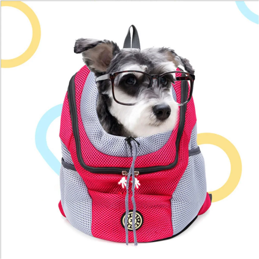 

Pet Backpack,Dog Carrier Backpack Carrier for Small Dogs Cats,Ventilated Design Breathable Dog Carrier Backpack Cat Sport Sack