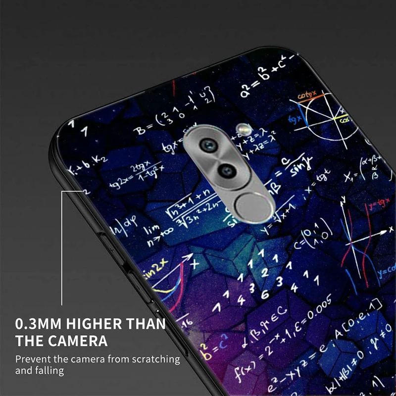 Чехол для Huawei GR5 2017 Mate 9 lite силиконовая Мягкая задняя крышка карамельного цвета Honor