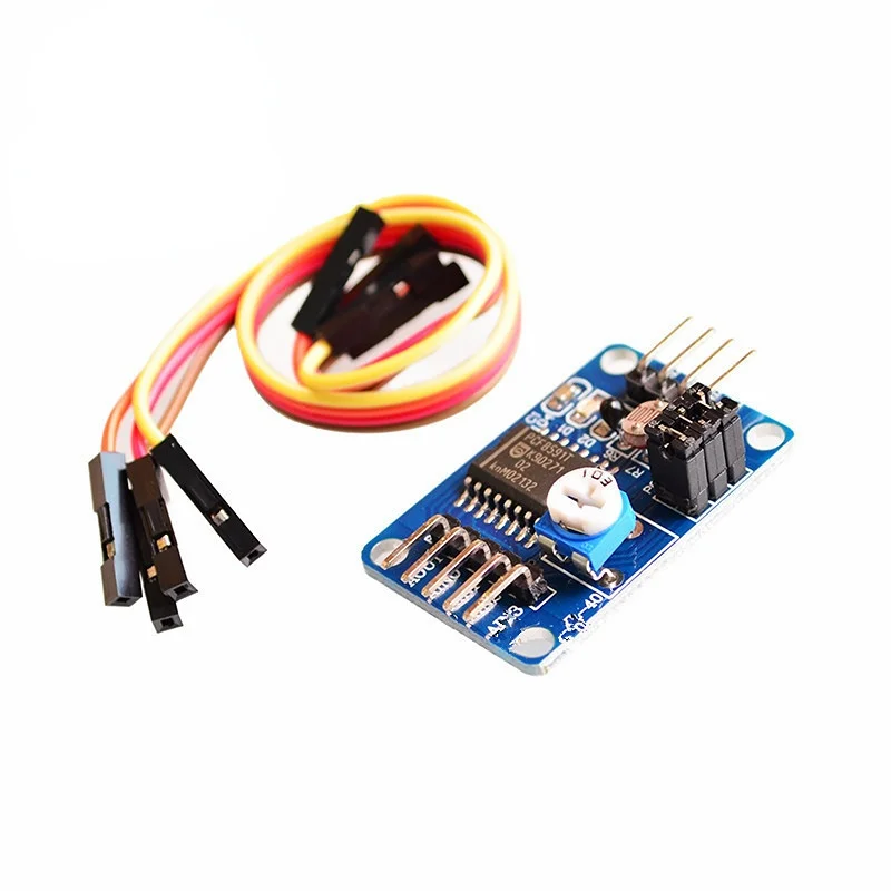 

Преобразование аналогового сигнала в цифровой/аналоговой преобразователь PCF8591 AD/DA, Температурное освещение