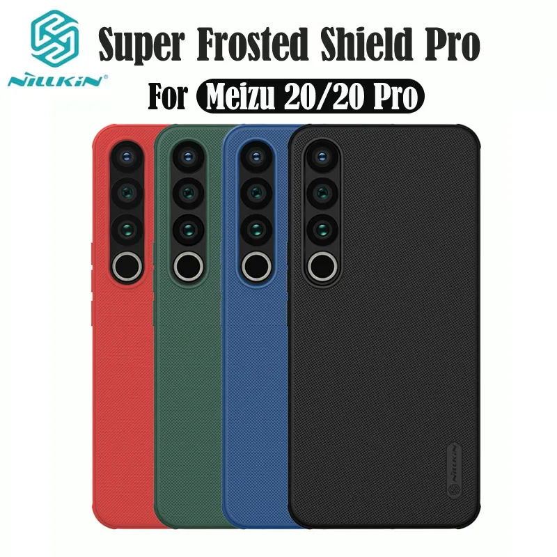

Nillkin For Meizu 20 Pro Case Super Frosted Shield Pro TPU Frame Hard PC Shell Luxuly Shockproof Back Cover For Meizu 20 Meizu20