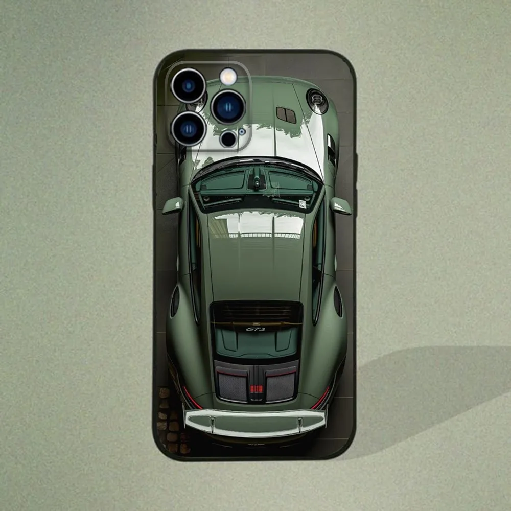 Роскошный автомобильный чехол для телефона IPhone 15 14 13 12 11 Pro Max Mini 8 7 Plus SE2 X XR XS MAX