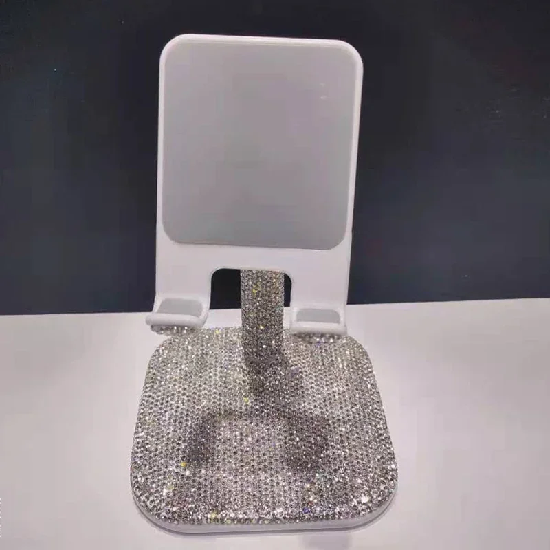 Настольный держатель для телефона Bling Diamond, подходит для iPad, регулируемый держатель для планшета, универсальный держатель для настольного компьютера, для стриминга и прямых трансляций (art.: 3920dc51c3585) - 3920dc51c3585