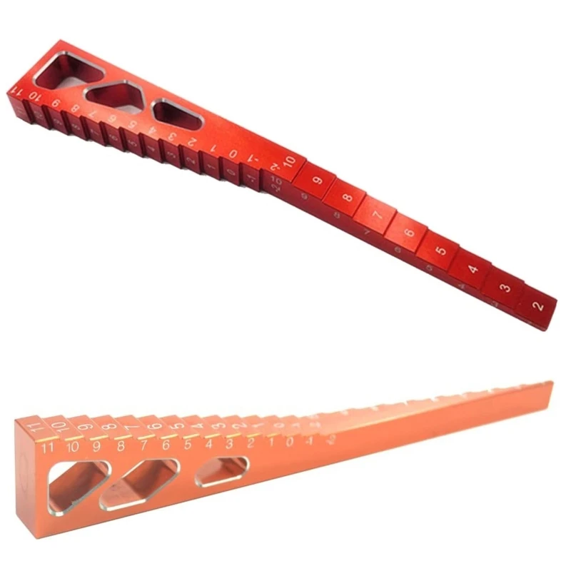 

RC Model Car Ride Height Droop Gauge Adjuster Ruler for 1/10 RC Touring Car