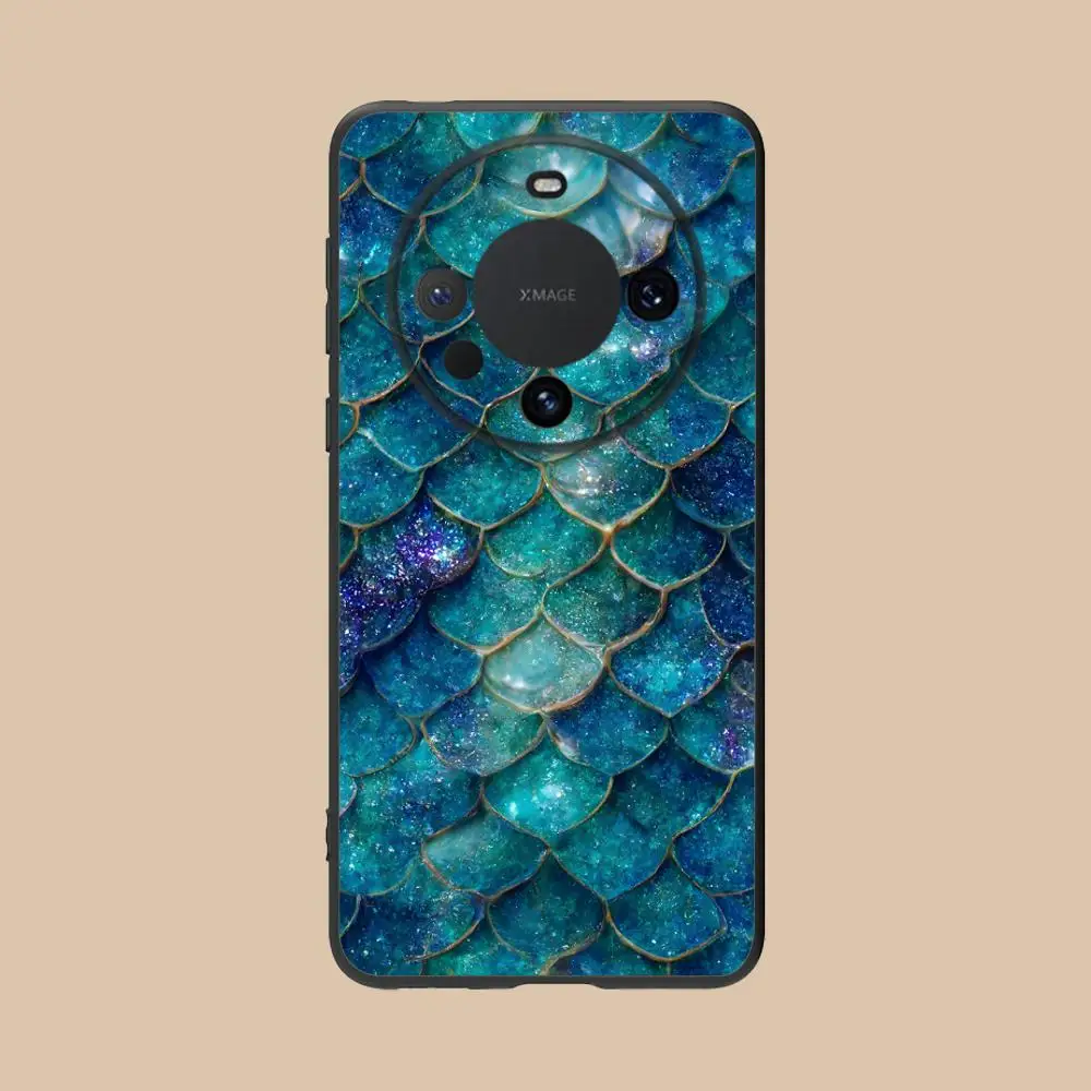 Чехол для телефона с рисунком русалки для Huawei Mate 60 50 40 30 20 10 Pro Plus Lite E 5G, мягкий противоударный чехол из ТПУ (art.: 3920da3e8d2a9) - 3920da3e8d2a9
