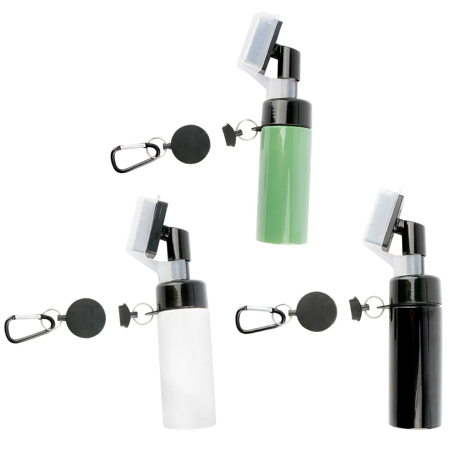 

Golf Club Cleaner Brush with Water Bottle with Retainer Clip, Golfer Easily