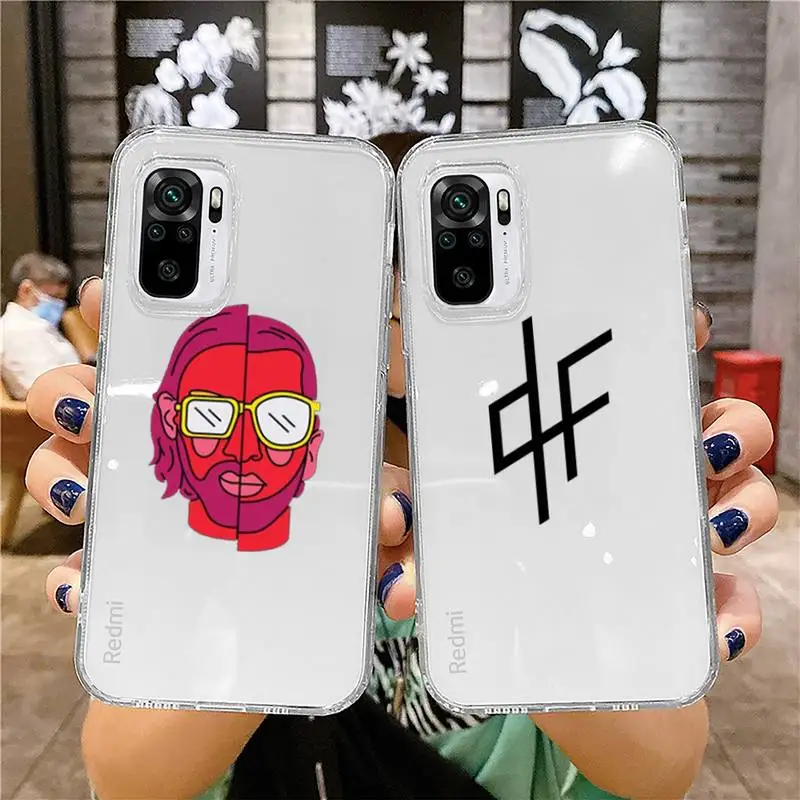 

PNL QLF Rapper Phone Case Transparent for Xiaomi redmi note x f poco 10 11 9 7 8 3 i t s pro cover shell coque