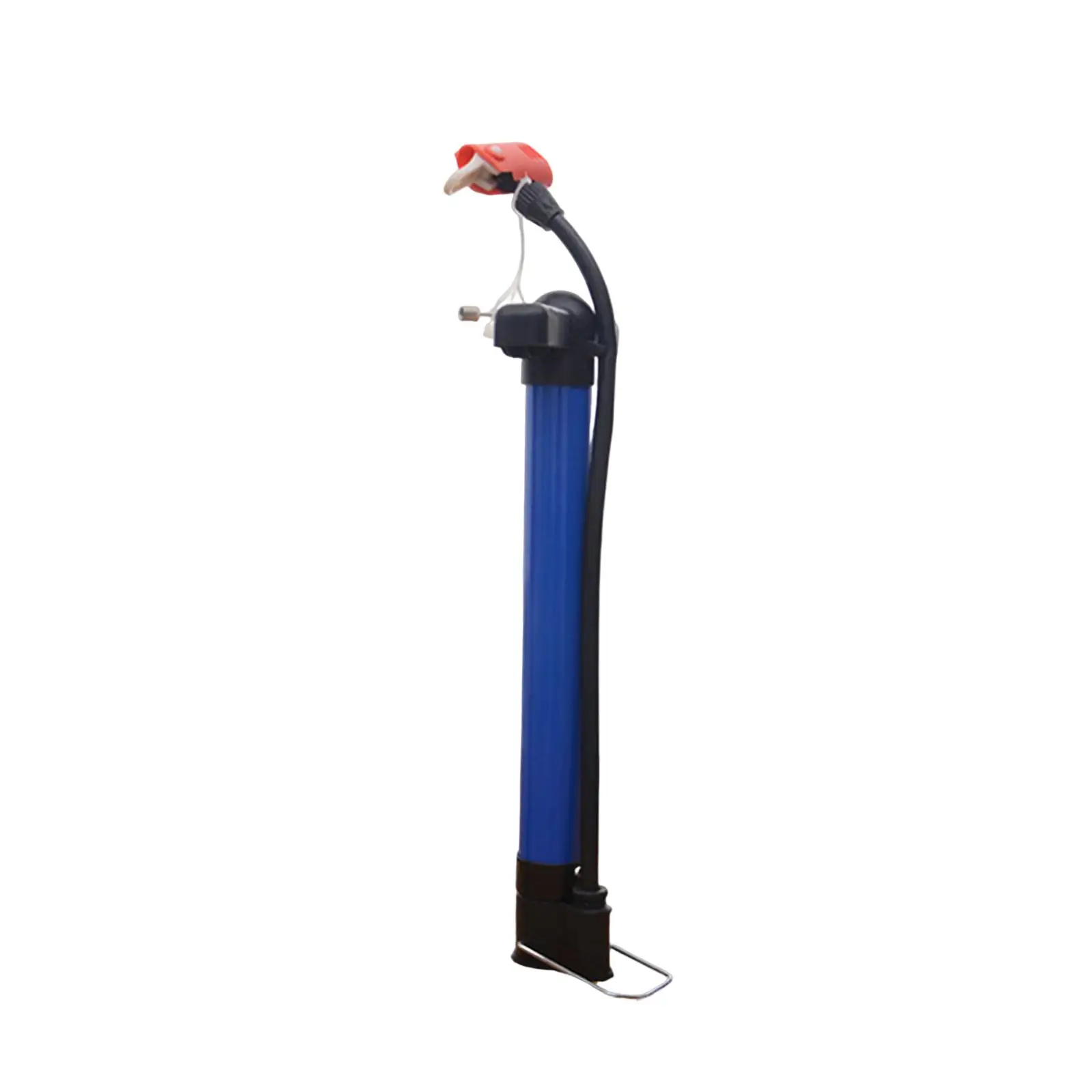 Bicycle Floor Pump Mountain Bike Compact Multi Purpose Bike Pump Schrader Valve for Soccer Inflating Football Road Bike Riding