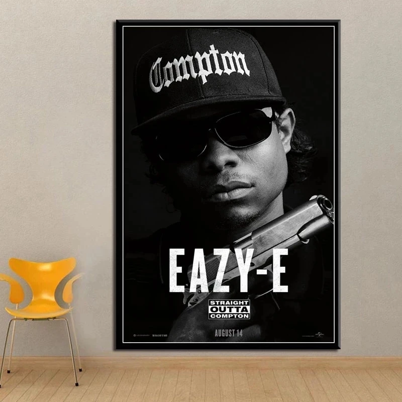 N.W.A прямая картина из компании хип-хоп Музыка Рэп звезда искусство домашний декор