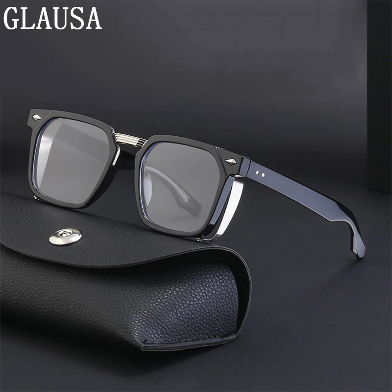 

Солнцезащитные очки в стиле стимпанк для мужчин и женщин, винтажные Роскошные солнечные аксессуары в стиле ретро, с блокировкой сисветильн...