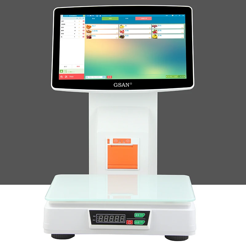 

Весы кухонные электронные с принтом штрих-кода, 30 кг