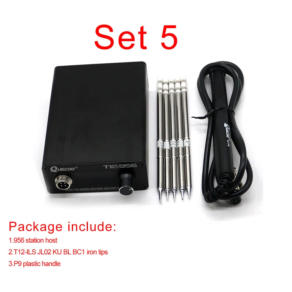 

Паяльная станция QUECOO T12-956