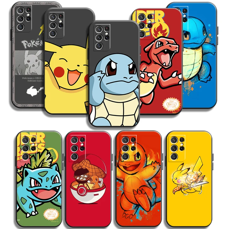 

Pokemon Pikachu Phone Cases For Samsung Galaxy A21S A31 A72 A52 A71 A51 5G A42 5G A20 A21 A22 4G A22 5G A20 A32 5G A11 Carcasa