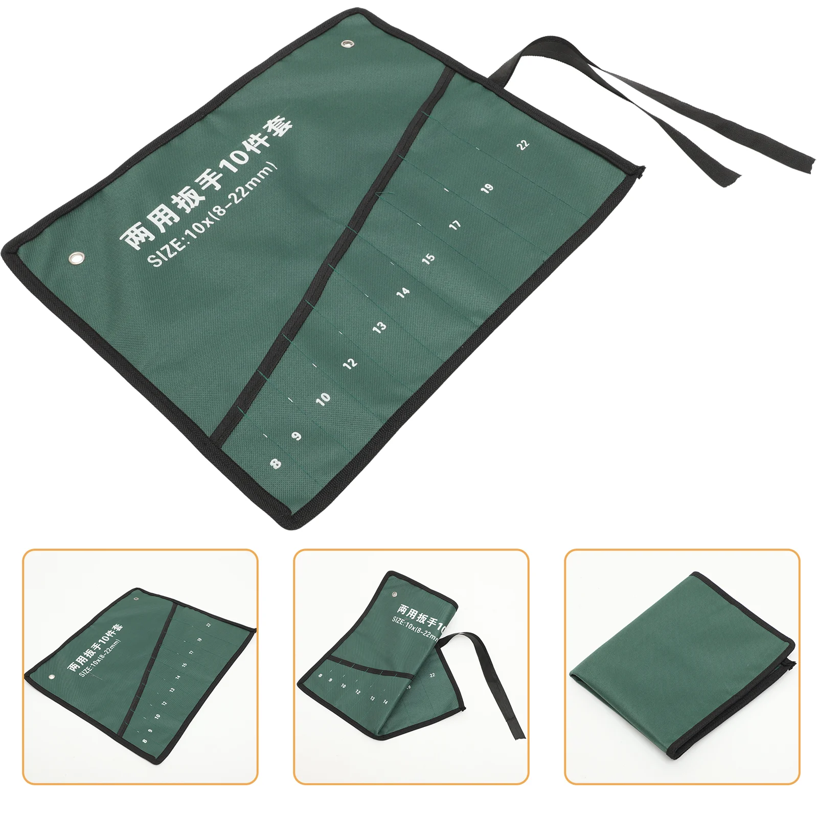 Органайзер для инструментов гаечных ключей двухслойный органайзер зеленый с