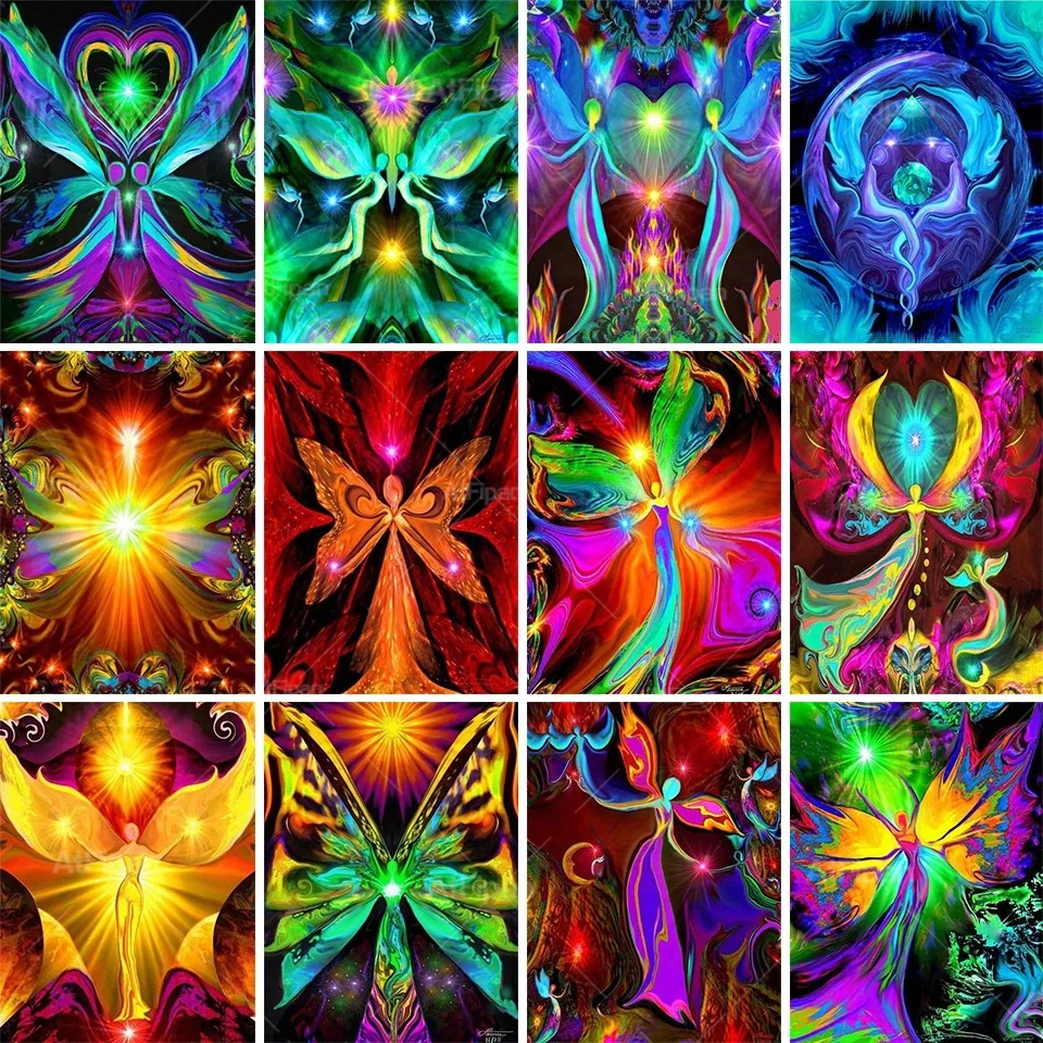 

Набор для алмазной вышивки «Стразы», картина 5D «сделай сам» с изображением животных, бабочек, полная Алмазная мозаика, украшение для дома