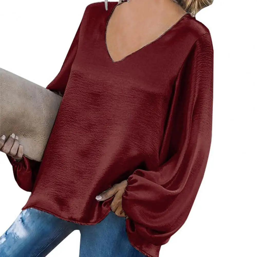 

Women Blouse Stylish Temperament Loose-fitting Shirt Spring Autumn Women T-shirt