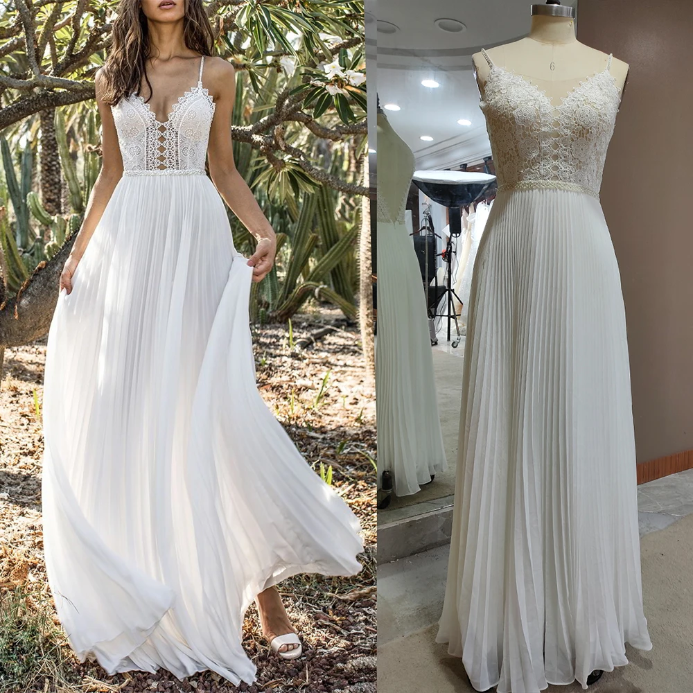 

Кружевное шифоновое платье на бретельках, без рукавов, с открытой спиной