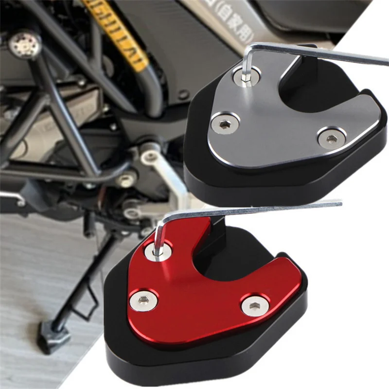 

For CFMOTO 250SR NK250 CF250-6 Parking Rack Extended Anti-Slip Pad CNC Aluminum Alloy Side Stand Enlarged Extension