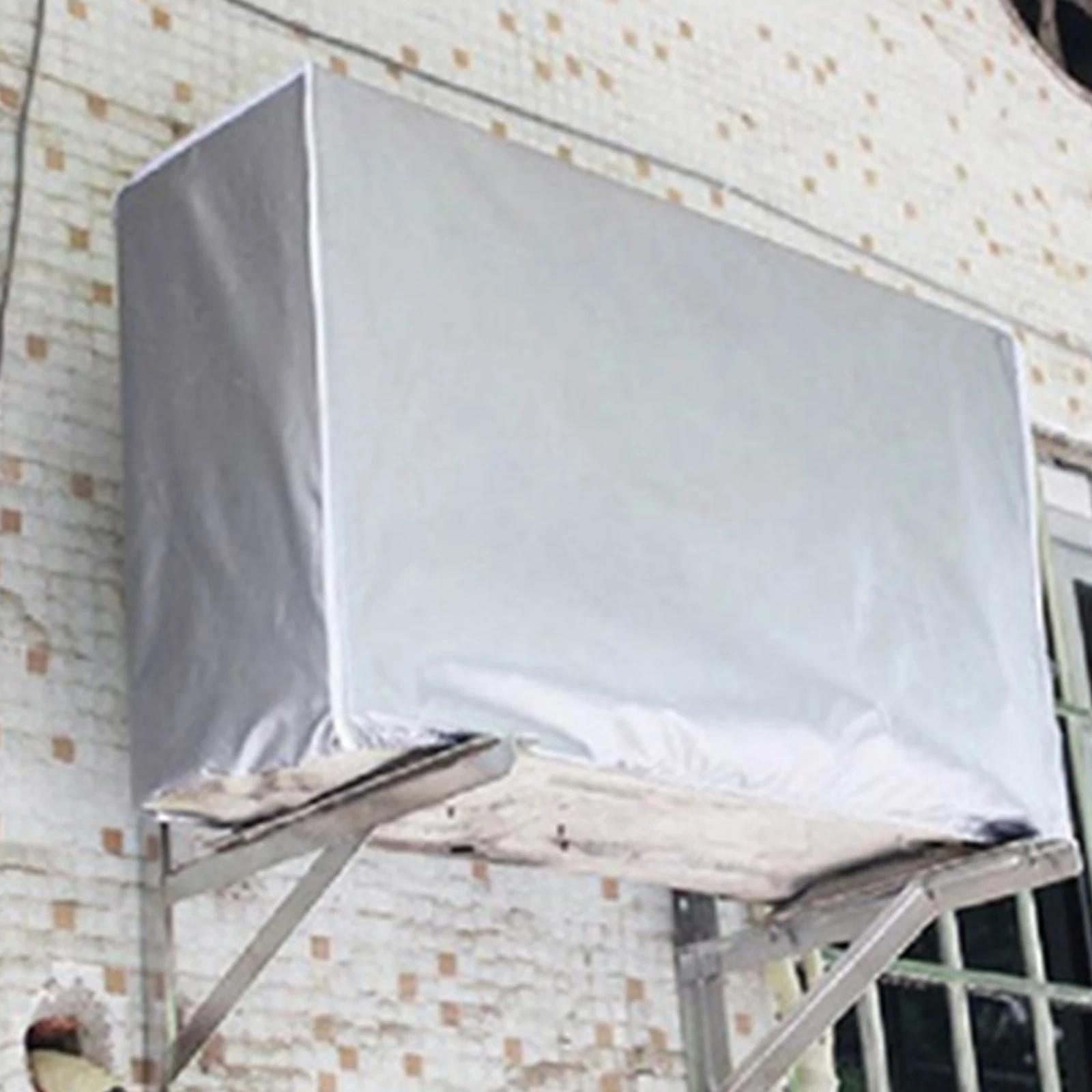 

Outdoor Air Conditioner Cover Waterproof Conditioner Cleaning Cover Washing Anti-Dust Anti-Snow Cleaning Cover