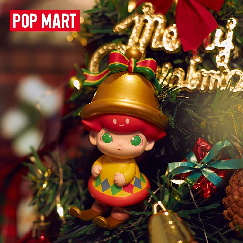 

POP MART Dimoo 2020 Christmas Series Blind Box Collectible Cute Action Kawaii Anime Art Toy Figures Birthday Gift Kid Popmart