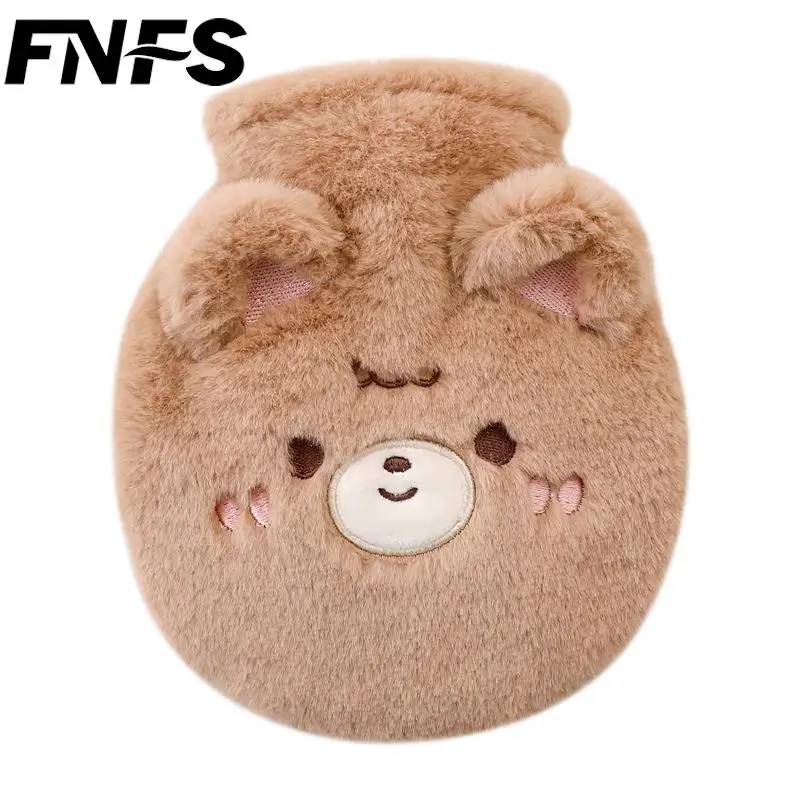 

Hot Water Bag PVC 2022 Cute Cartoon Plush Hot Water Bottle Cover Anti-Scald Hot Water Lasting Bottle Cover Warmth Hand Warmer