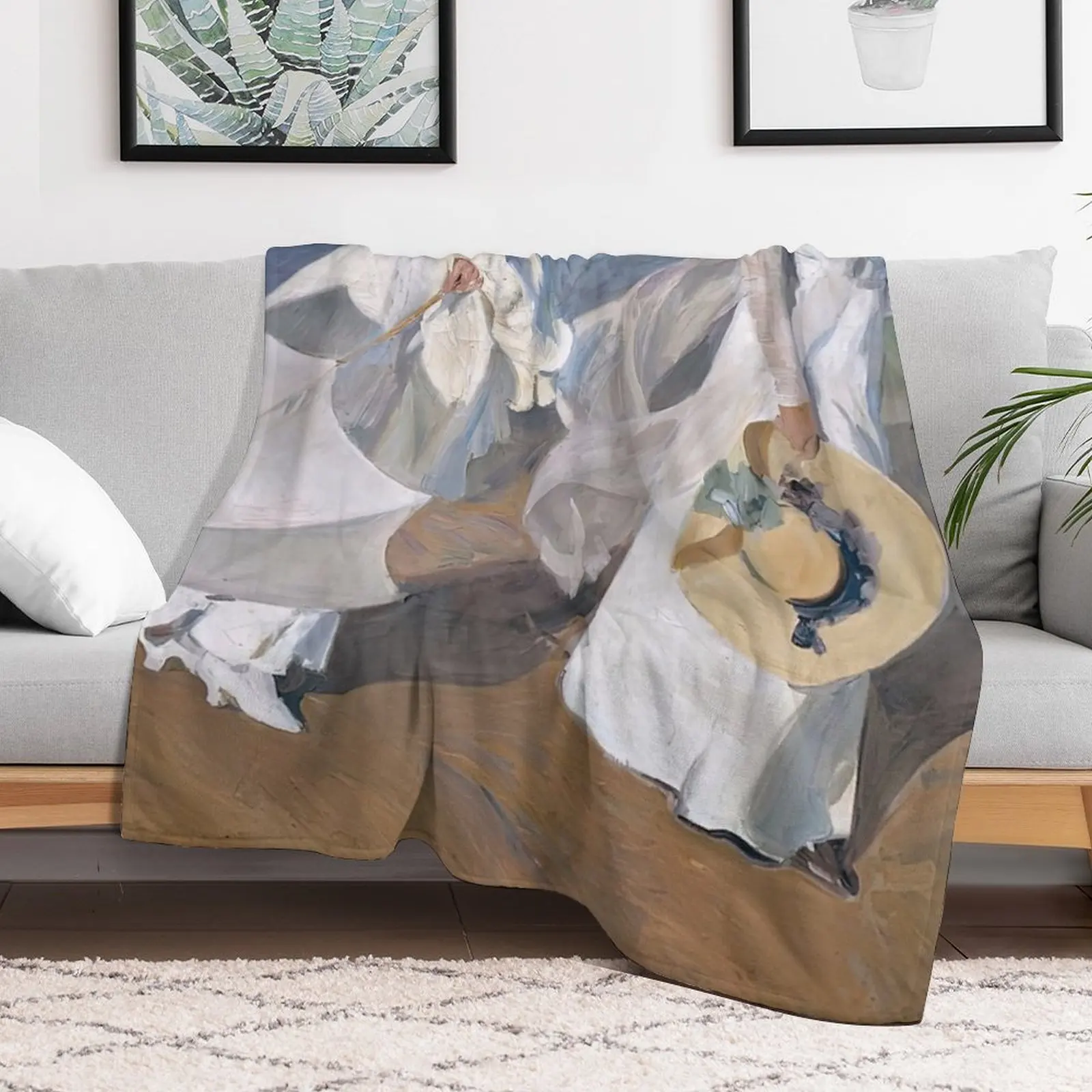 Художественное одеяло joaquin sorolla художественное в художественном стиле Хоакин