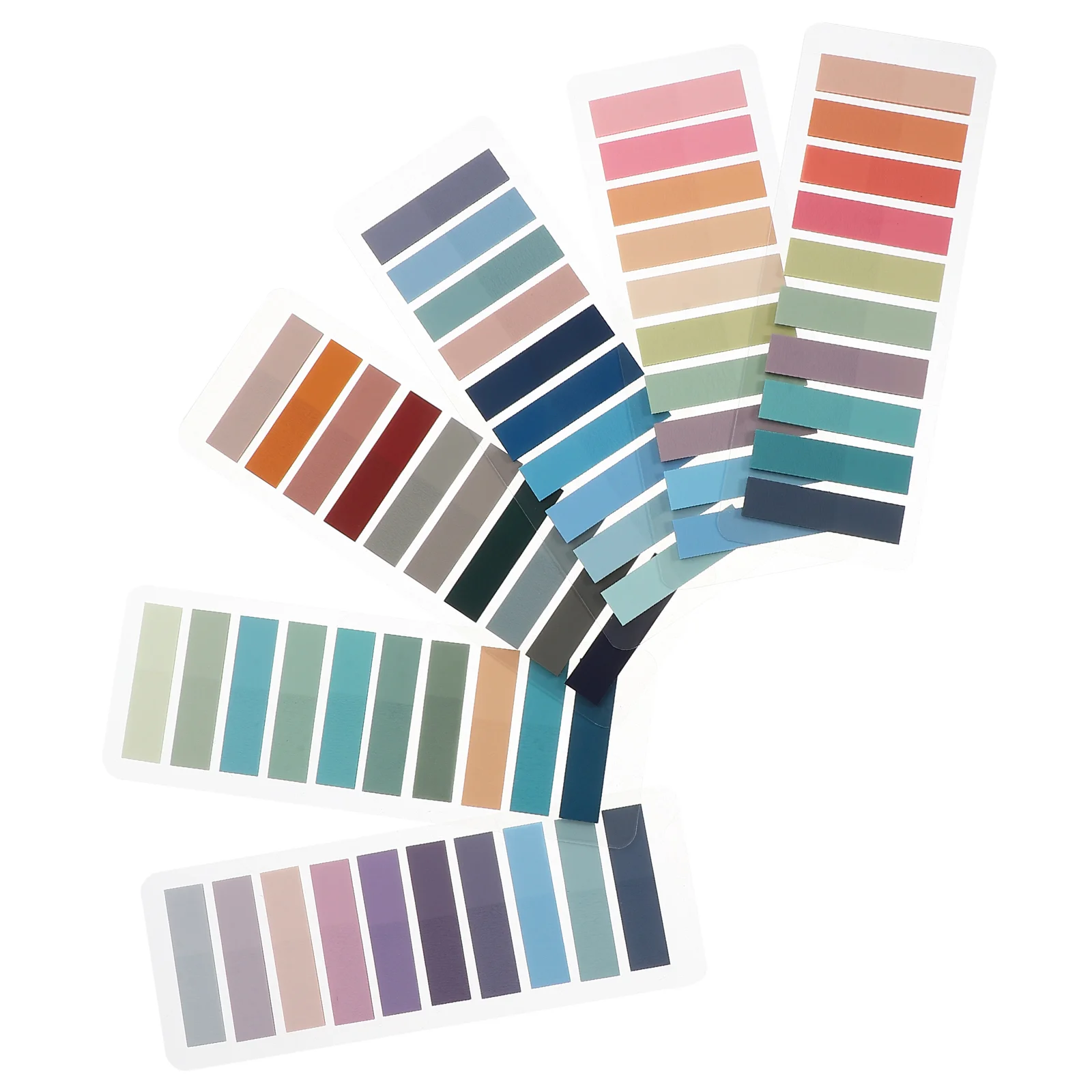 

1200 Pcs Color Books Page Tabs Strips Practical Sticker Writable Marker Markers