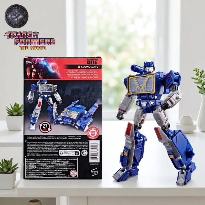 Фото Коллекционная фигурка Hasbro Transformation Studio Series Deluxe Class Origin Soundwave, подарок на день рождения №3