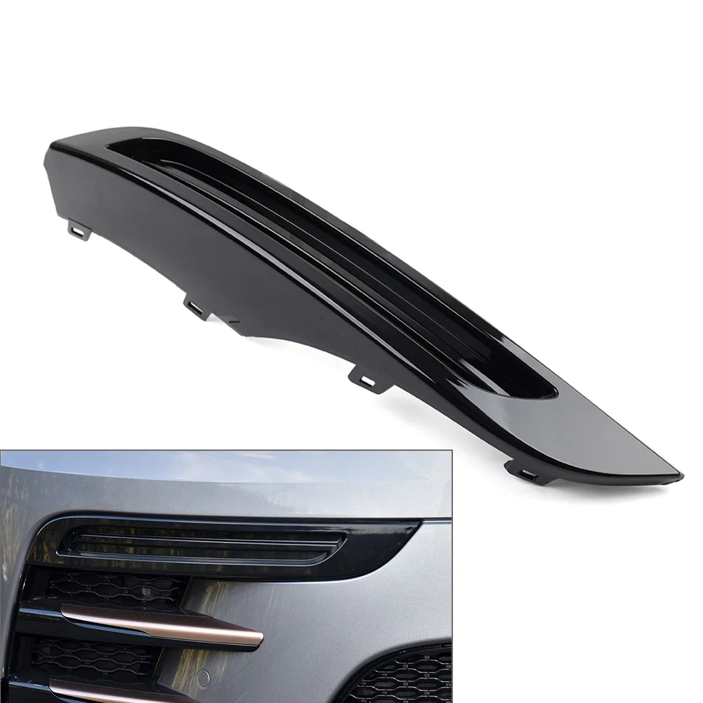 

Глянцевая черная рамка переднего противотуманного фонаря автомобиля для Land Rover Range Rover Velar 2017 2018 2019 2020 2021 2022 2023