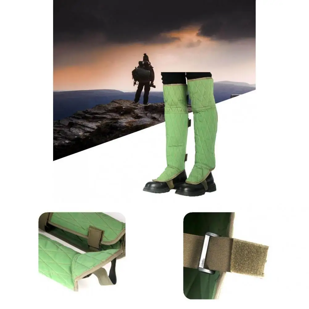 

Lightweight Firmly Fixed Snow Gaiters With Buckle Design for Outdoor