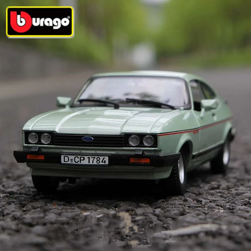 

Модель классического автомобиля Ford Капри Bburago 1:24 1982, Литые металлические игрушечные автомобили, модель автомобиля, имитация коллекции, детские подарки