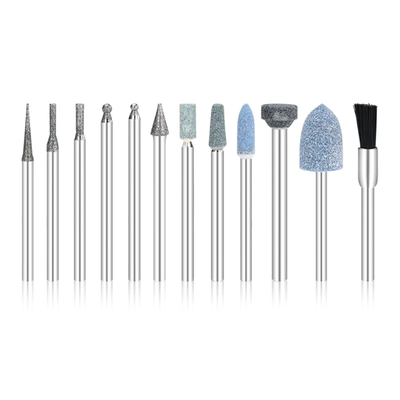 

Grinding Heads For Mould Finish Polishing Tools 12 in 1 with Brush