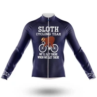 spring summer sloth cycling team only long sleeve ropa ciclismo cycling jersey cycling wear size xs 4xl