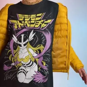 Футболка японского аниме кот гатомон рубашка манга футболки с графикой круто