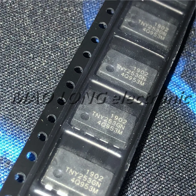 10 шт./лот TNY253GN SOP-8 TNY253 SOP TNY253G SOP8 253GN SMD в наличии, чип управления питанием с жидкими кристаллами, интегральная микросхема