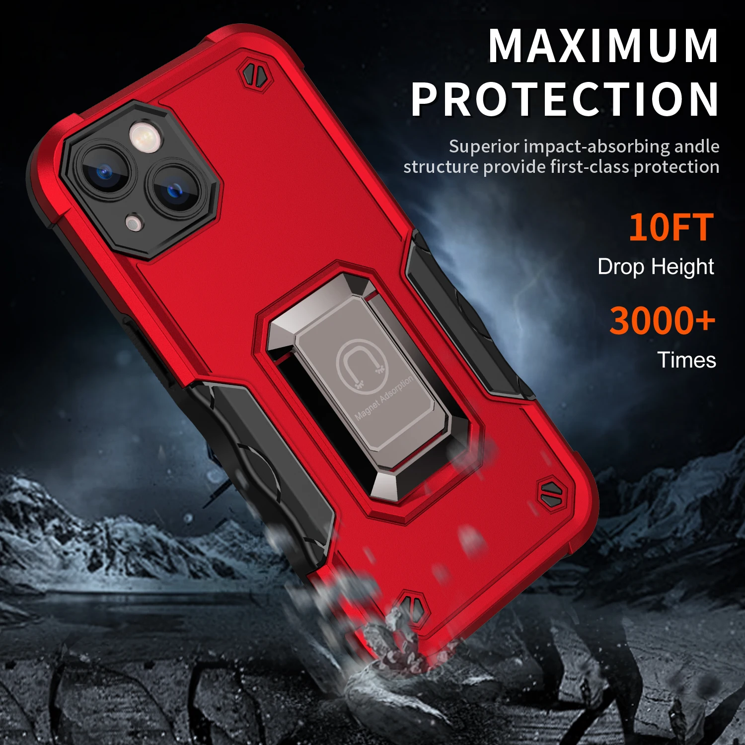 Чехол для iPhone 11 12 13 Pro Max XR XS 8 7 6S Plus бронированный ударопрочный чехол с полным
