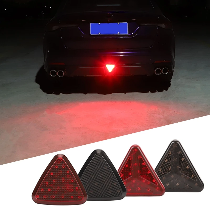 

Waterproof Flash Triangle Style Light Car Pilot Stop Light Rear Third Brake Lamp