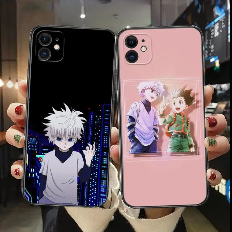 

hunter x hunter Luxury Design phone Case For IPhone 13 12 11 Pro Max Mini SE XR X XS Max 8Plus 7plus 6 6S New Shell phone Case