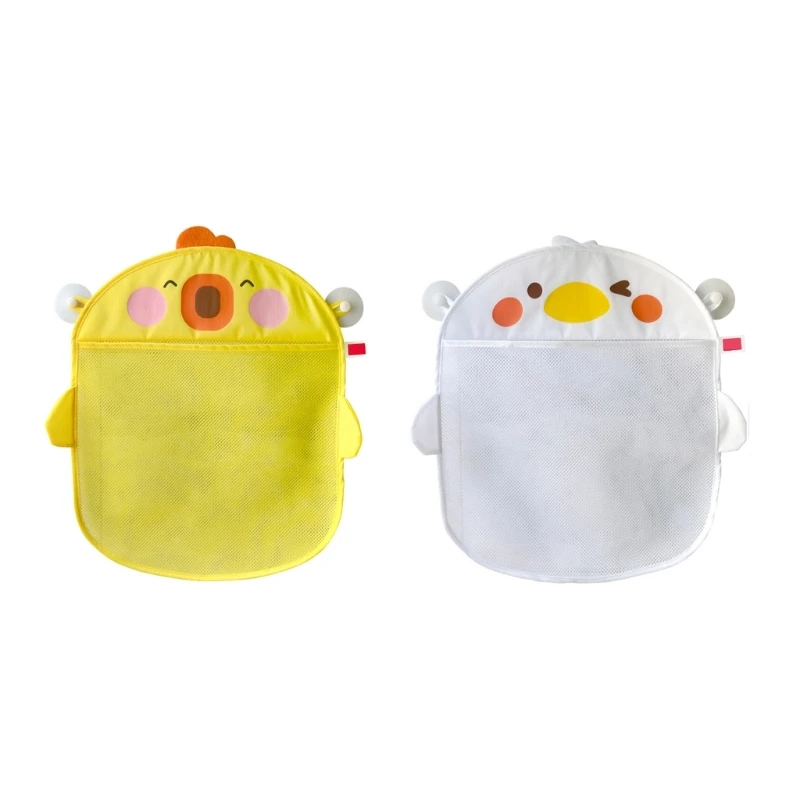 

Tub Baby Bath Toy with Suction Cups Bathtub Toy Holder Mesh Bag