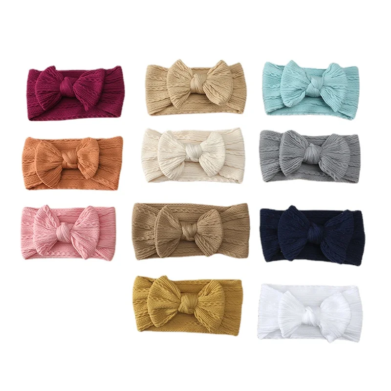 

1 шт., детская мягкая эластичная повязка на голову, 11 цветов