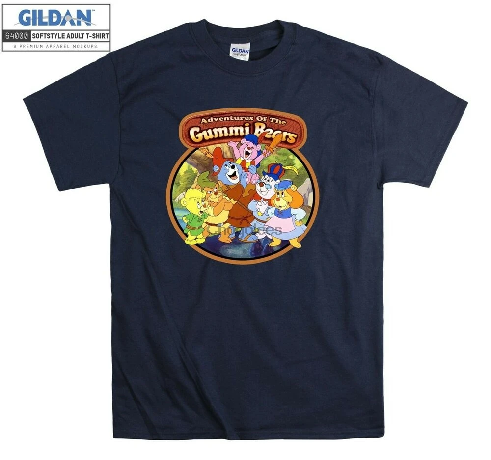 Классная футболка The Gummi в подарок для мужчин женщин унисекс 3991 |