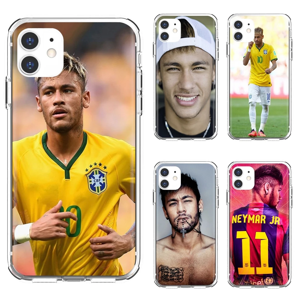 For iPod Touch 5 6 Xiaomi Redmi S2 6 Pro 5A Pocophone F1 LG G6 Q6 Q7 G5 Famous-Star-Neymar Silicone Phone Shell Case
