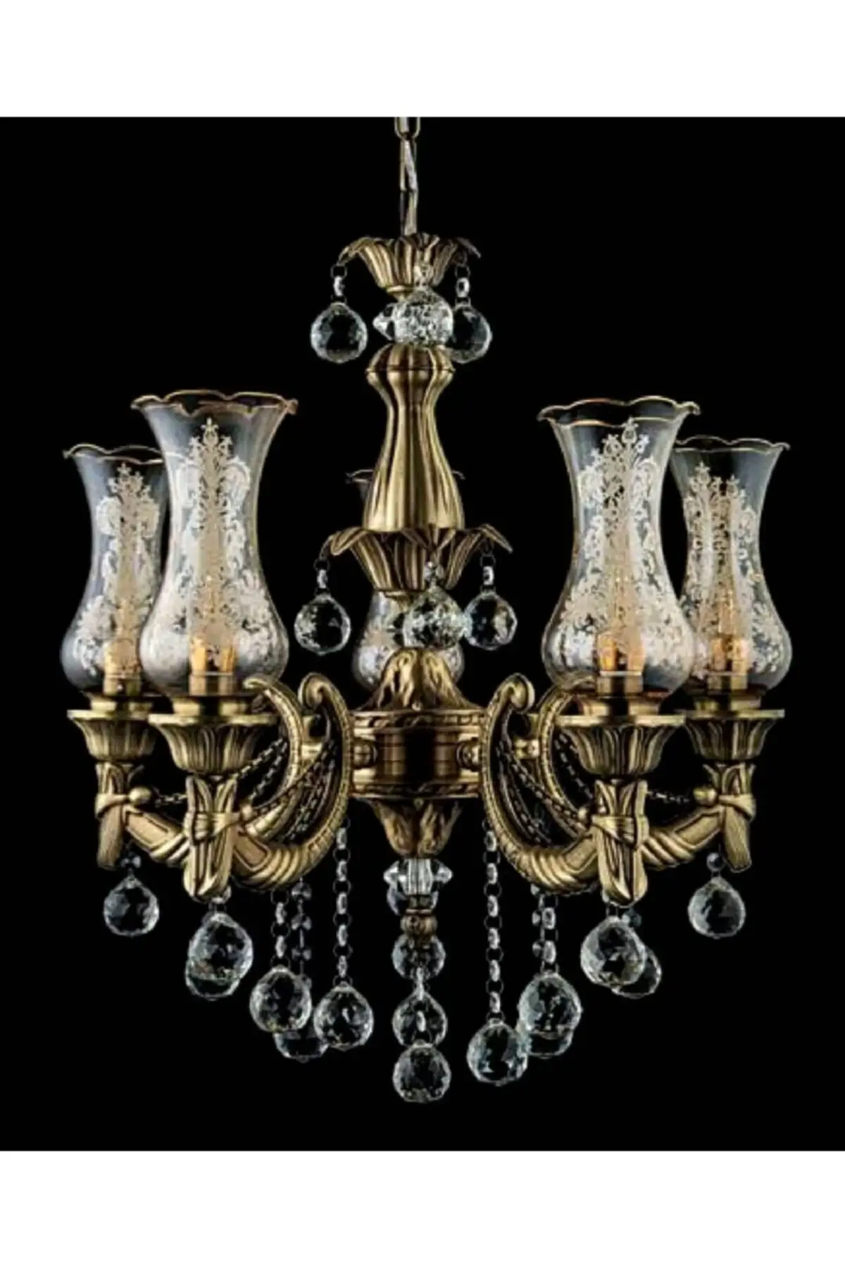 

Люстра из 5-дюймового камня