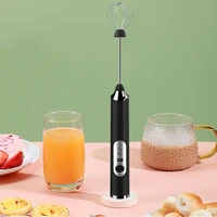 electric milk frother battery operated whisk frothing wand coffee drink mixer kitchen egg beater device gadgets