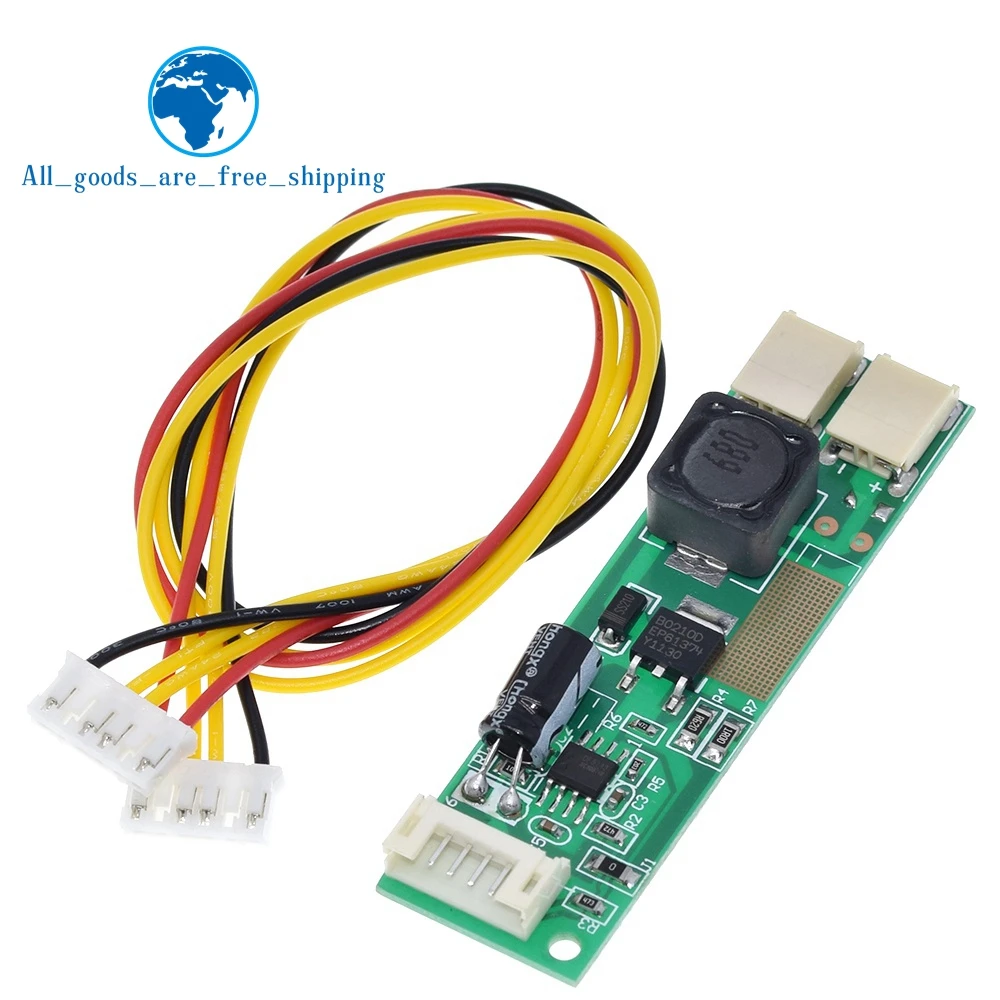 

Преобразователь высокого напряжения CA-155 Светодиодная плата постоянного тока Светодиодный источник тока Источник питания Драйвер Регулировка света 10-30 В до 9,6 В