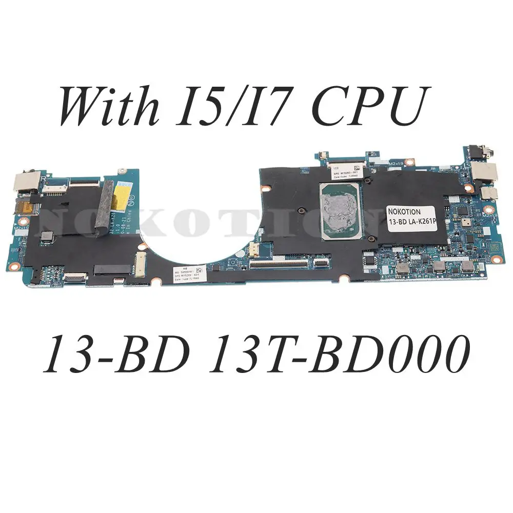 GPT32 LA-K261P M15289-601 M15289-001 For HP ENVY X360 13-BD 13T-BD000 PC Motherboard I7-1165G7 CPU 8G RAM