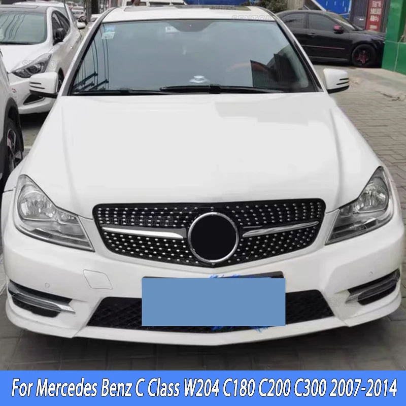 

Решетки для переднего бампера автомобиля Mercedes Benz C Class W204 S204 C204 C180 C200 C300 2007-2014